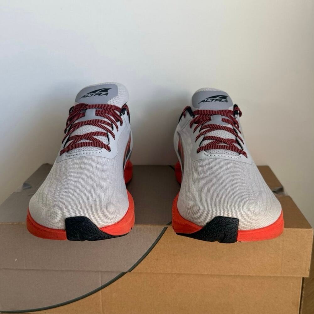 Altra Rivera Grey/Orange Men Running Sneakers- SZ 9 - Picture 8 of 12
